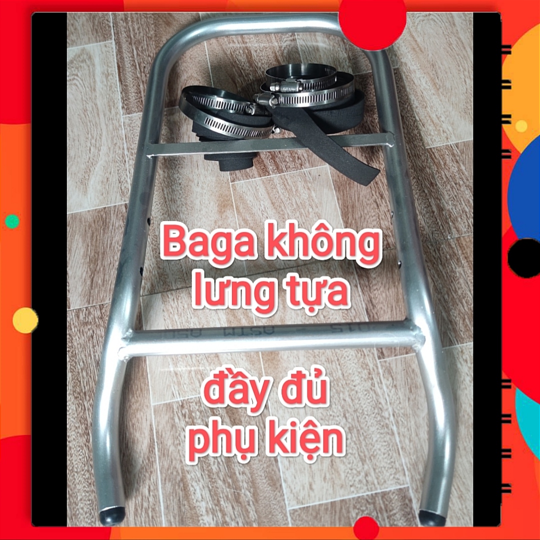 ( tặng lót tay) baga phượt cho xe JANUS