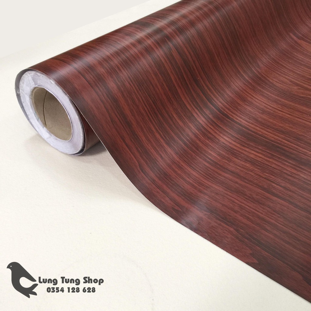 [ Khổ 1,2m - chọn màu ] Decal vân gỗ - giấy dán tường vân gỗ có keo