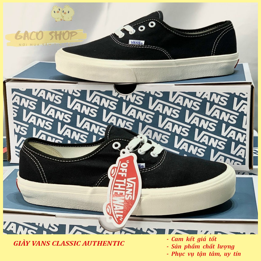 Giày thể thao Classic Authentic Đen [GACO SHOP]