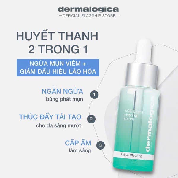 Tinh Chất Dành Cho Da Mụn Dermalogica Age Bright Clearing Serum 30ml