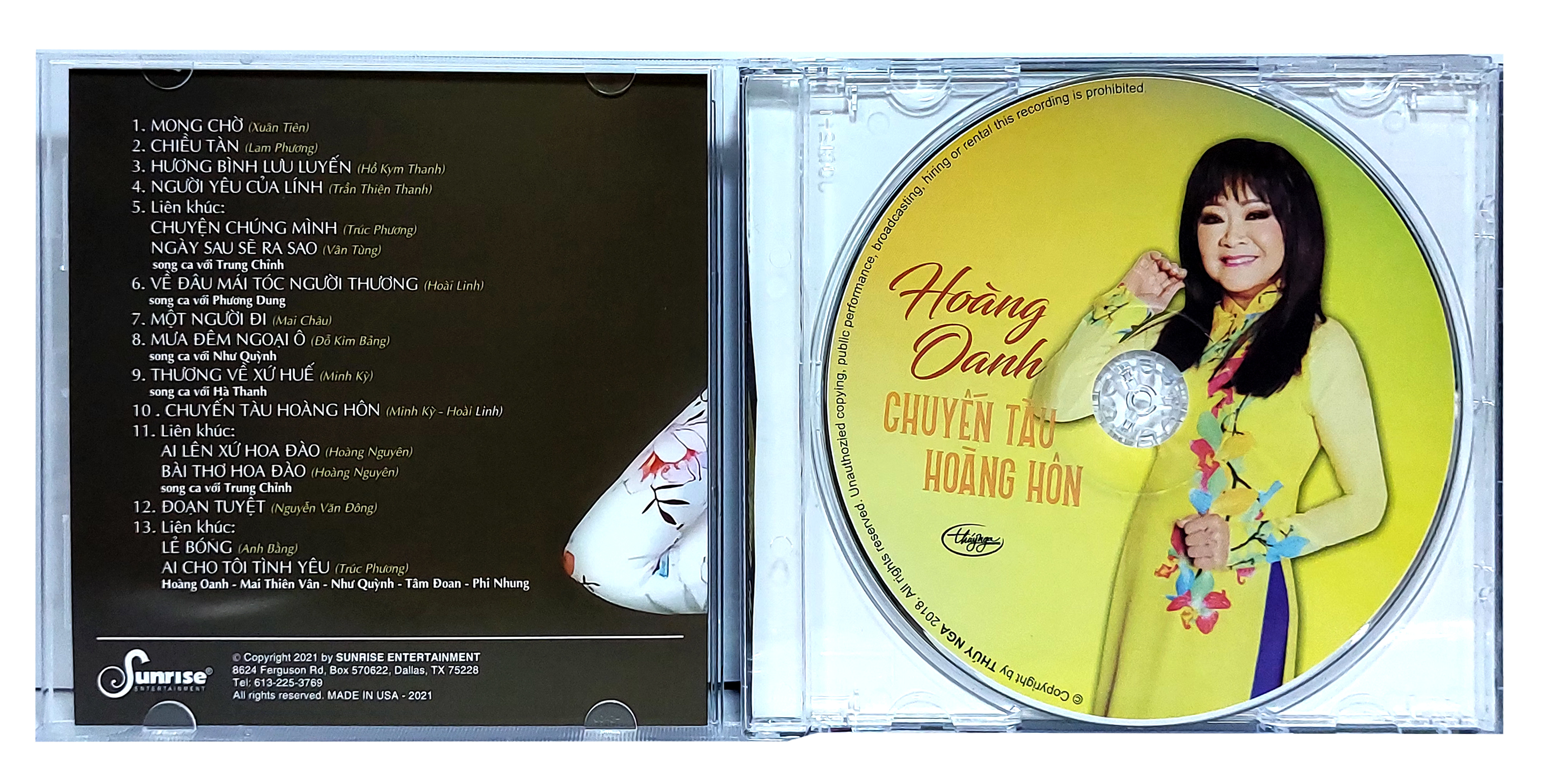 Hoàng Oanh - Mong Chờ (CD phiên bản F1)