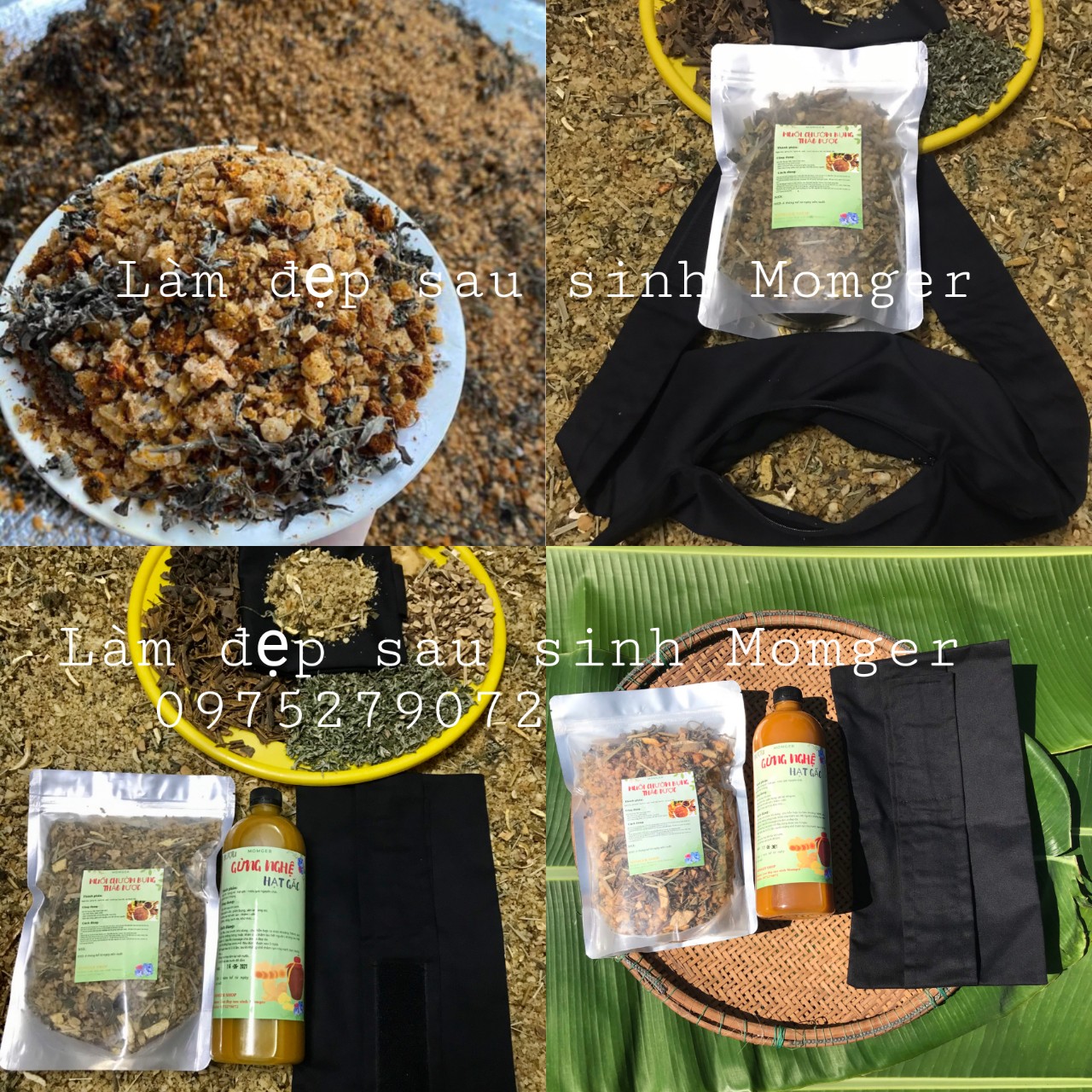 COMBO ĐAI+1KG MUỐI CHƯỜM BỤNG THẢO DƯỢC