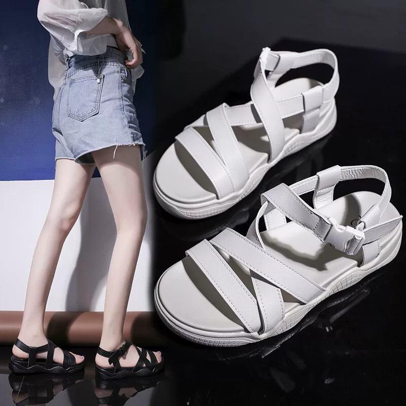 [HCM]Giày sandan nữ quai chéo thời trang mới nhất - TT37