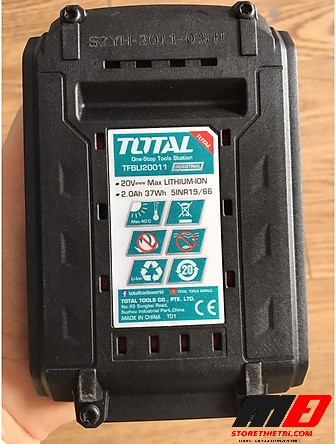 [HCM]Pin Lithium-Ion P20S Total tfbli20011