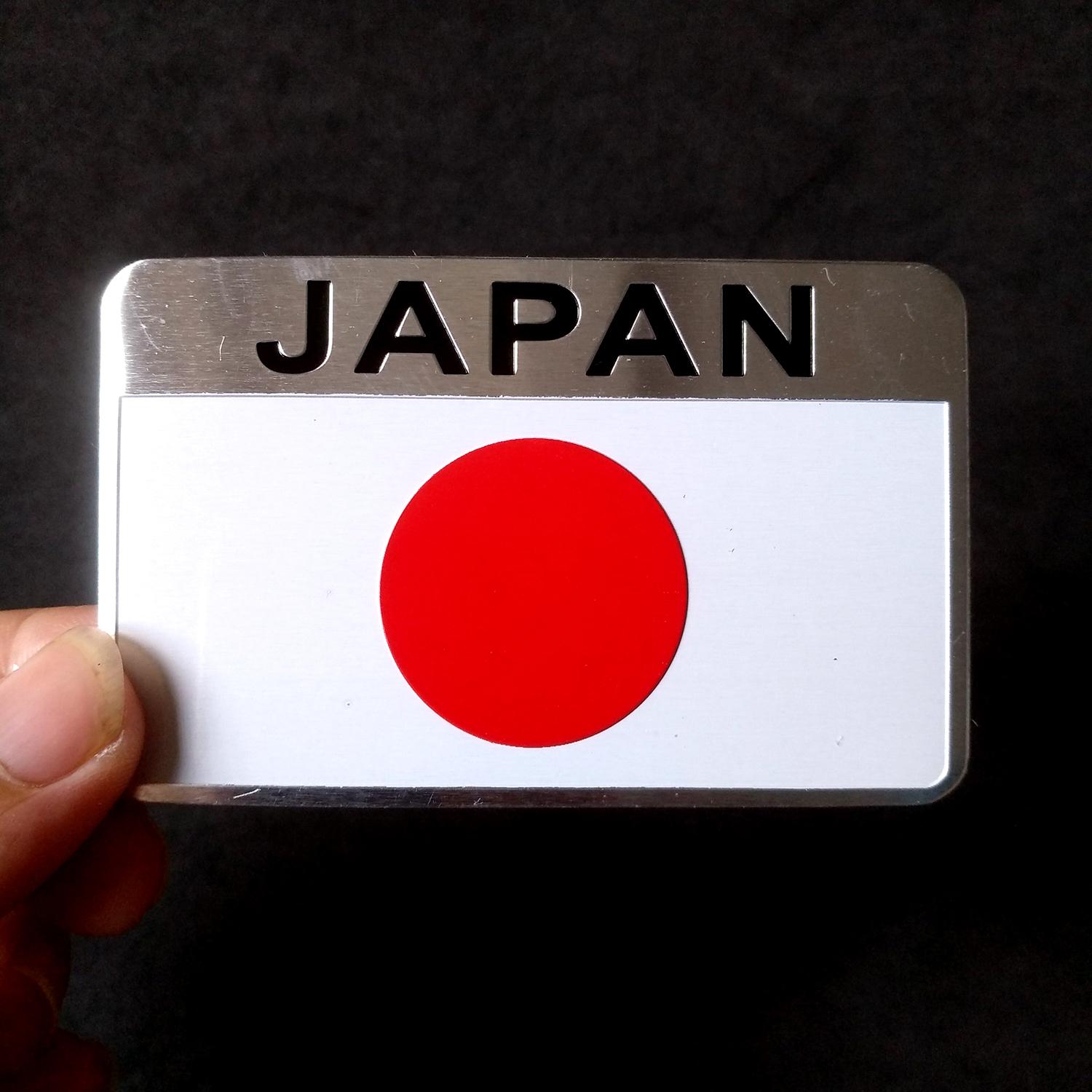 Miếng dán kim loại CỜ JAPAN