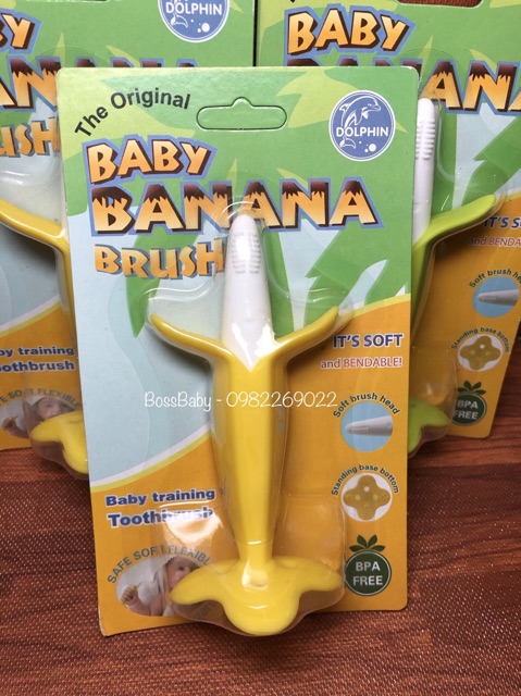 Gặm Nướu Hình Chuối Dolphin