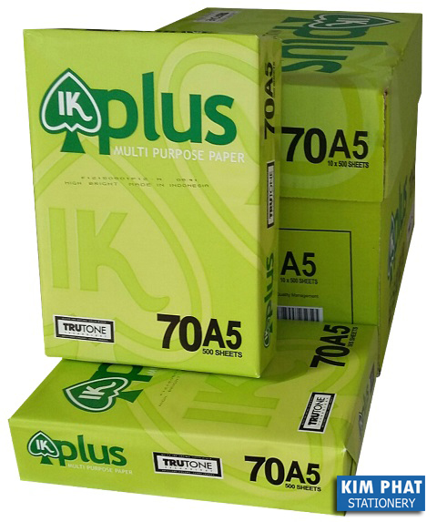Giấy in photo A4 IK Plus Định lượng 70msg