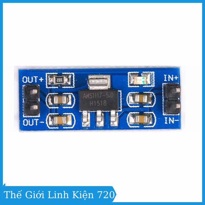 Module AMS1117 5v input 6v-12vdc