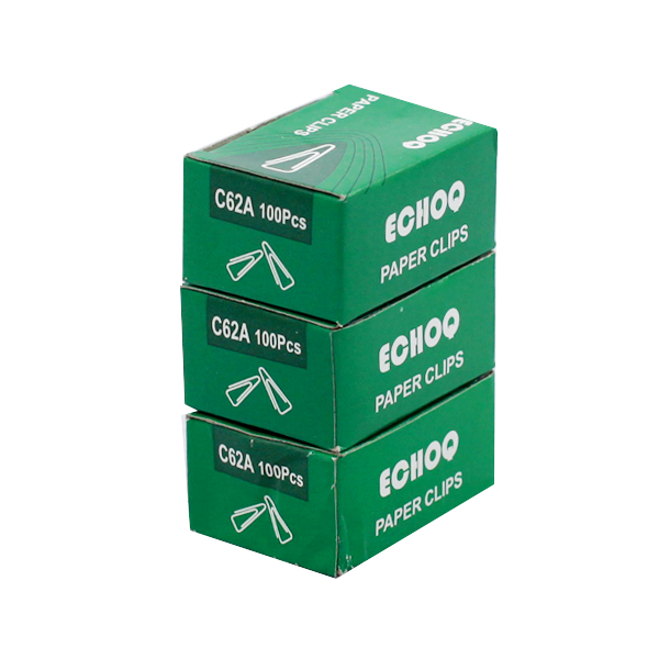 [ combo 3 hộp ] Kẹp giấy tam giác C62