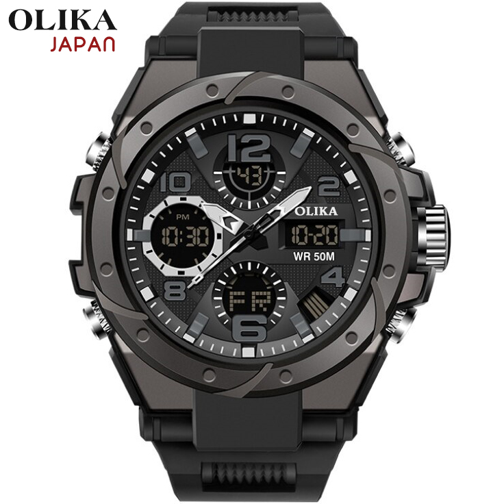 BÁO GIÁ ĐỒNG HỒ NAM CHÍNH HÃNG HÀ NỘI | Shopee Lazada Sendo Tiki mới nhất 64 Đồng hồ Nam OLIKA JAPAN Chuẩn Quân Đội - 2 Máy Chạy Song Song, Đồng Hồ Thể Thao, Đồng Hồ Nam Chính Hãng, Đồng Hồ Nam Chống Nước, Đồng Hồ Nam Cao Cấp, Bảo Hành Toàn Quốc 12 Tháng