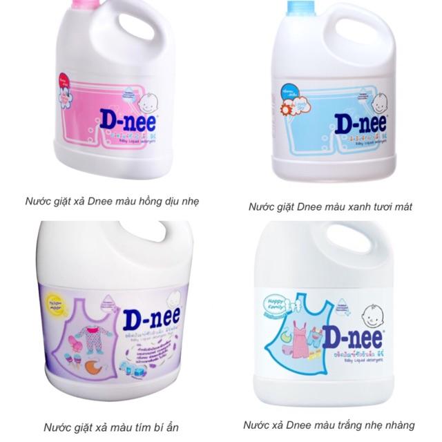 Nước Giặt Quần Áo Em Bé Dnee 3000ml đủ màu