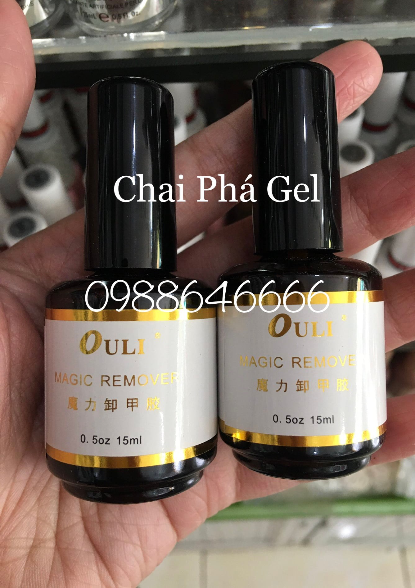 Cặp sơn phá gel hiệu Ouli mát lạnh