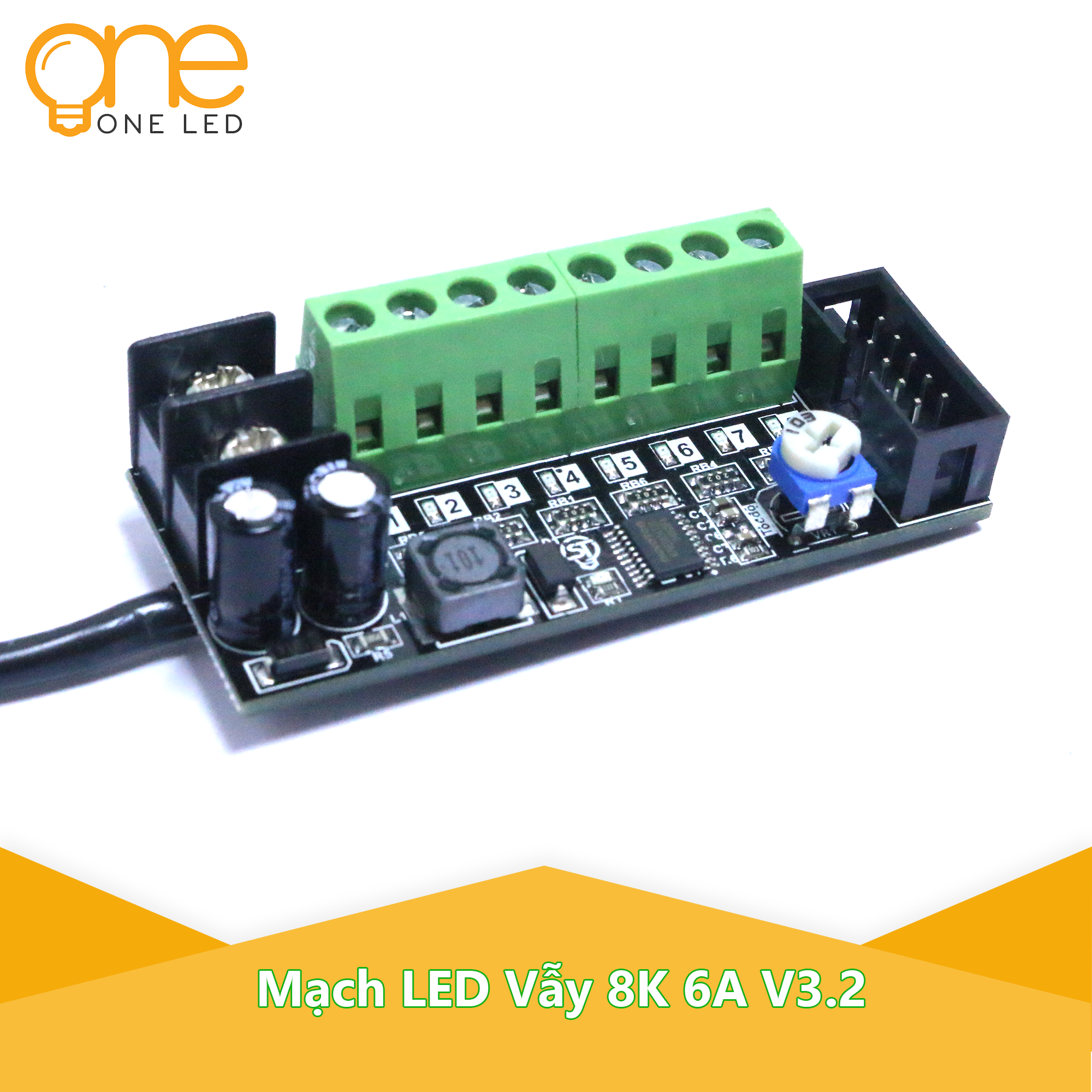 Mạch Điều Khiển LED Vẫy OneLED - 4 Cổng, 8 Cổng