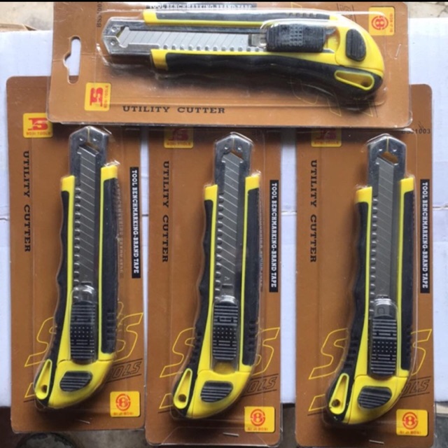 Dao Dọc Giấy Bosi 3 Lưỡi  ( Dao Trổ )Bao Giá Sập Sàn