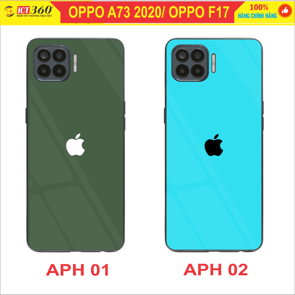 Ốp lưng kính oppo a73 2020/ f17 - in theo yêu cầu - nhiều hình
