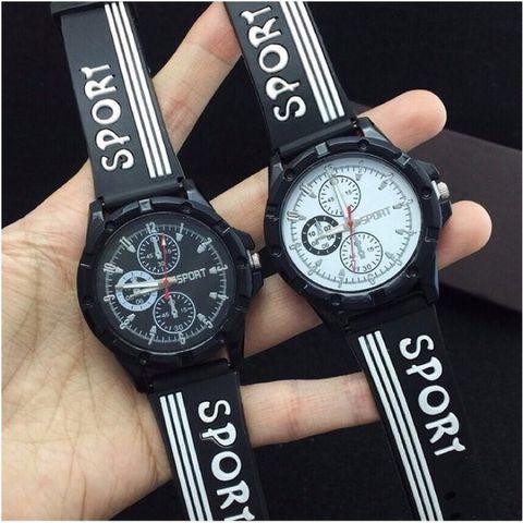 Đồng Hồ Nam Nữ AH571 Thể Thao Sport Dây Cao Su Thời Trang