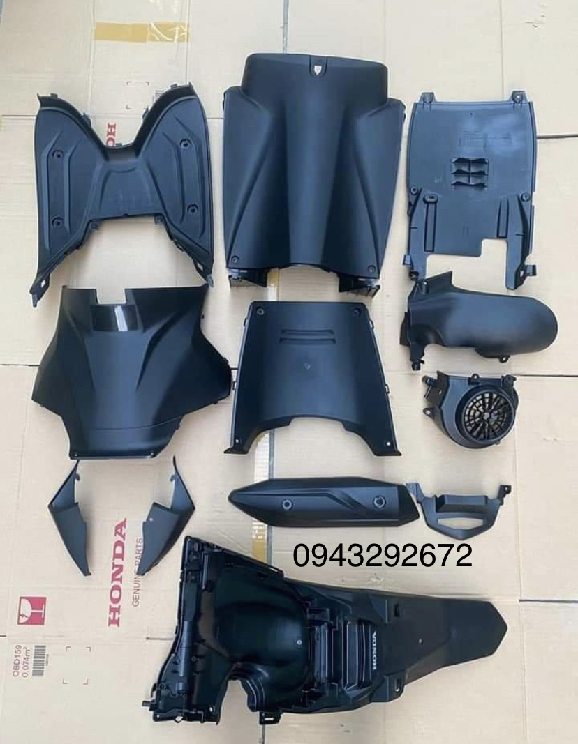 Bộ nhám đen vision 2014>2019 honda