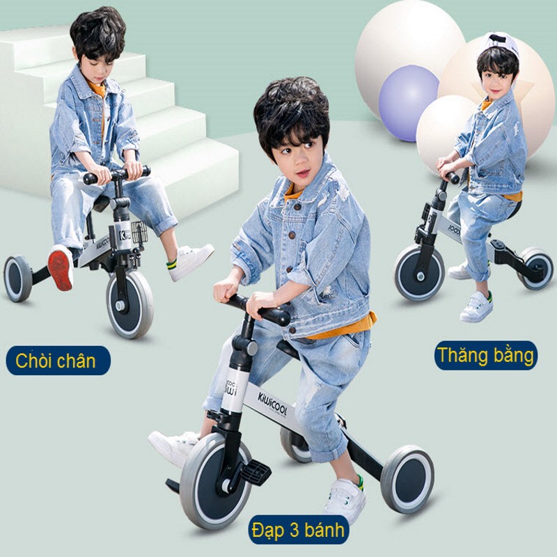 Xe chòi chân 4 bánh tự cân bằng cho bé