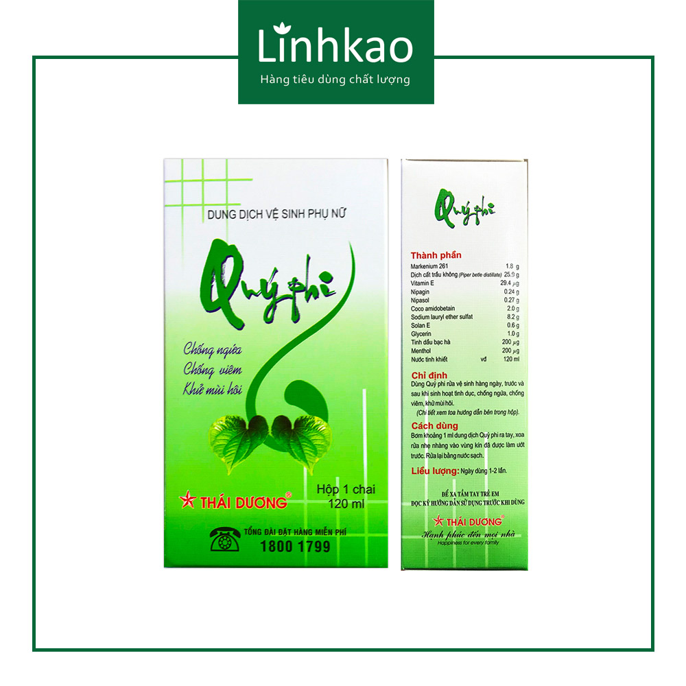 Dung dịch vệ sinh phụ nữ Qúy Phi