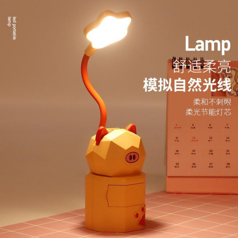 ️️ Đèn LED để bàn học dễ thương- Đèn Động Vật