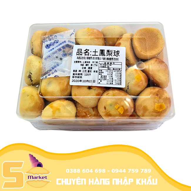 Bánh dứa mini Pineapple Ball đài loan【Sò Market】
