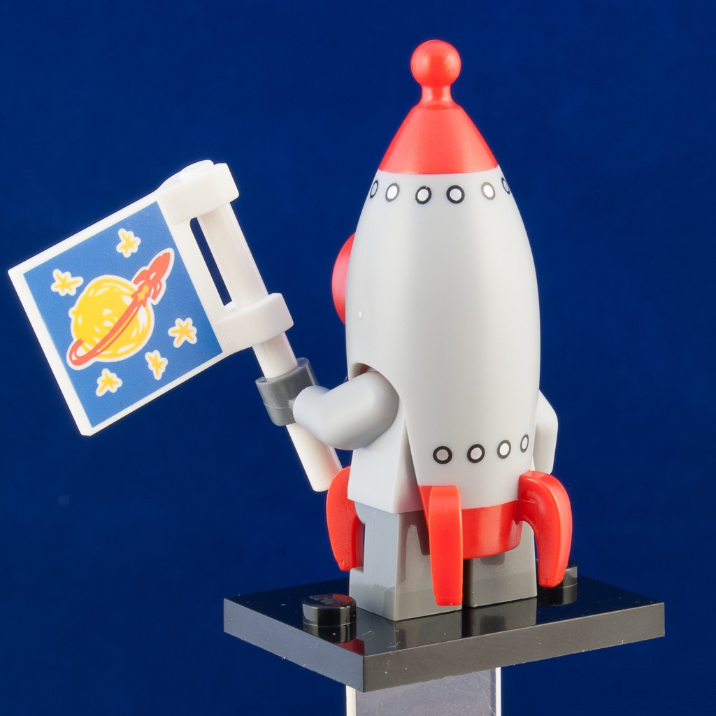1 Nhân Vật LEGO Minifigures Rocket Boy 71018 Series 17
