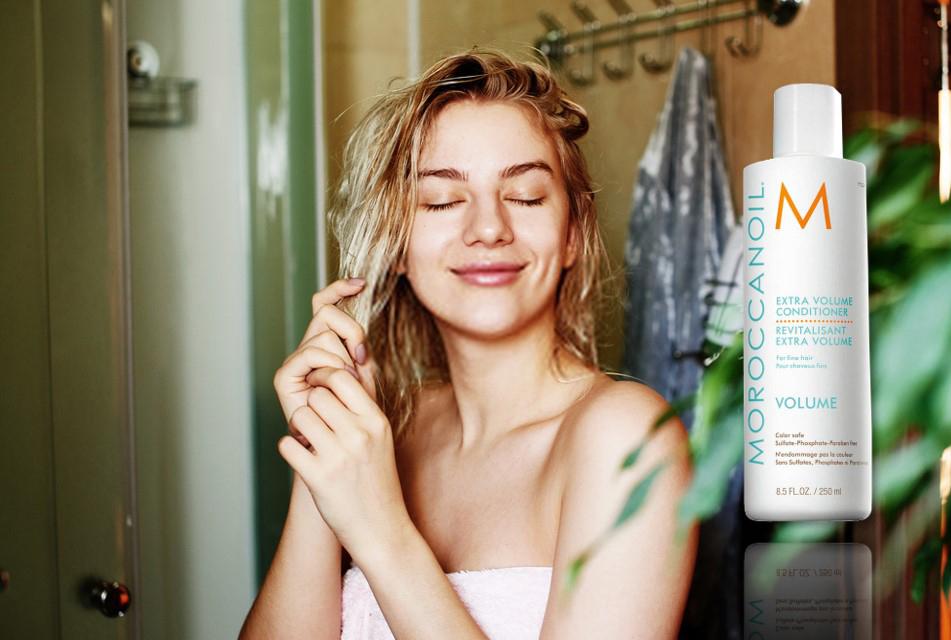 Dầu xả Moroccanoil Extra Volume Conditioner 250ml tăng độ phồng cho tóc