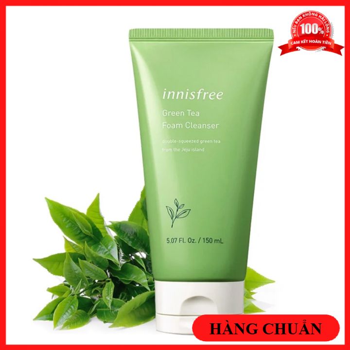 Sữa Rửa Mặt INNISFREE Trà Xanh 150ml (HÀNG CHÍNH HÃNG)