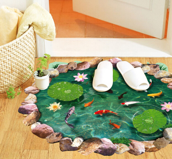 3D Ocean Wall Decal