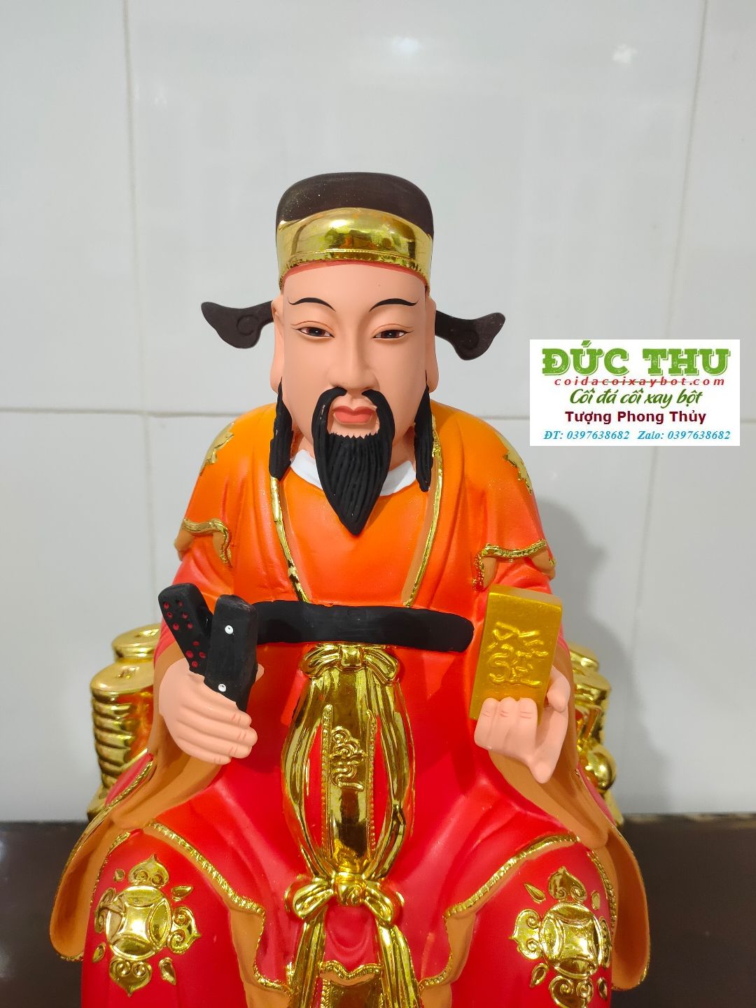 Tượng Thần bài, xổ số, cờ bạc