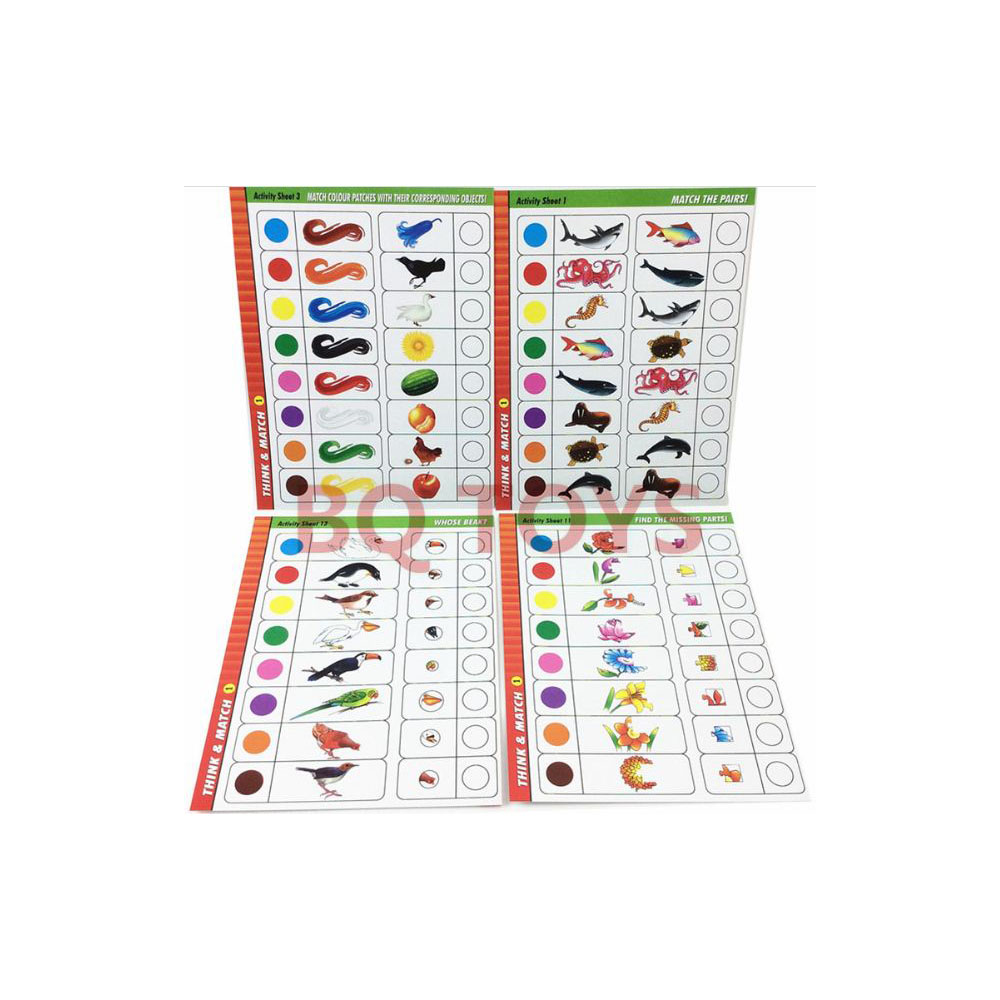 Bộ tư duy think and match rèn tư duy cho bé