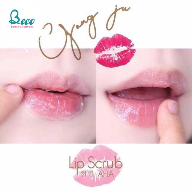 Combo 5 Ủ Hồng Môi , Nhũ Hoa Gong Ju Lip Scrub AHA Hàn Quốc Khủ Thâm ,Dưỡng Ẩm