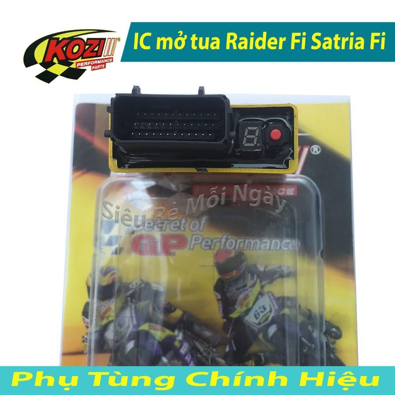 [HCM][ECU] Kozi Độ Mở Tua Raider Fi Satria Fi 150cc