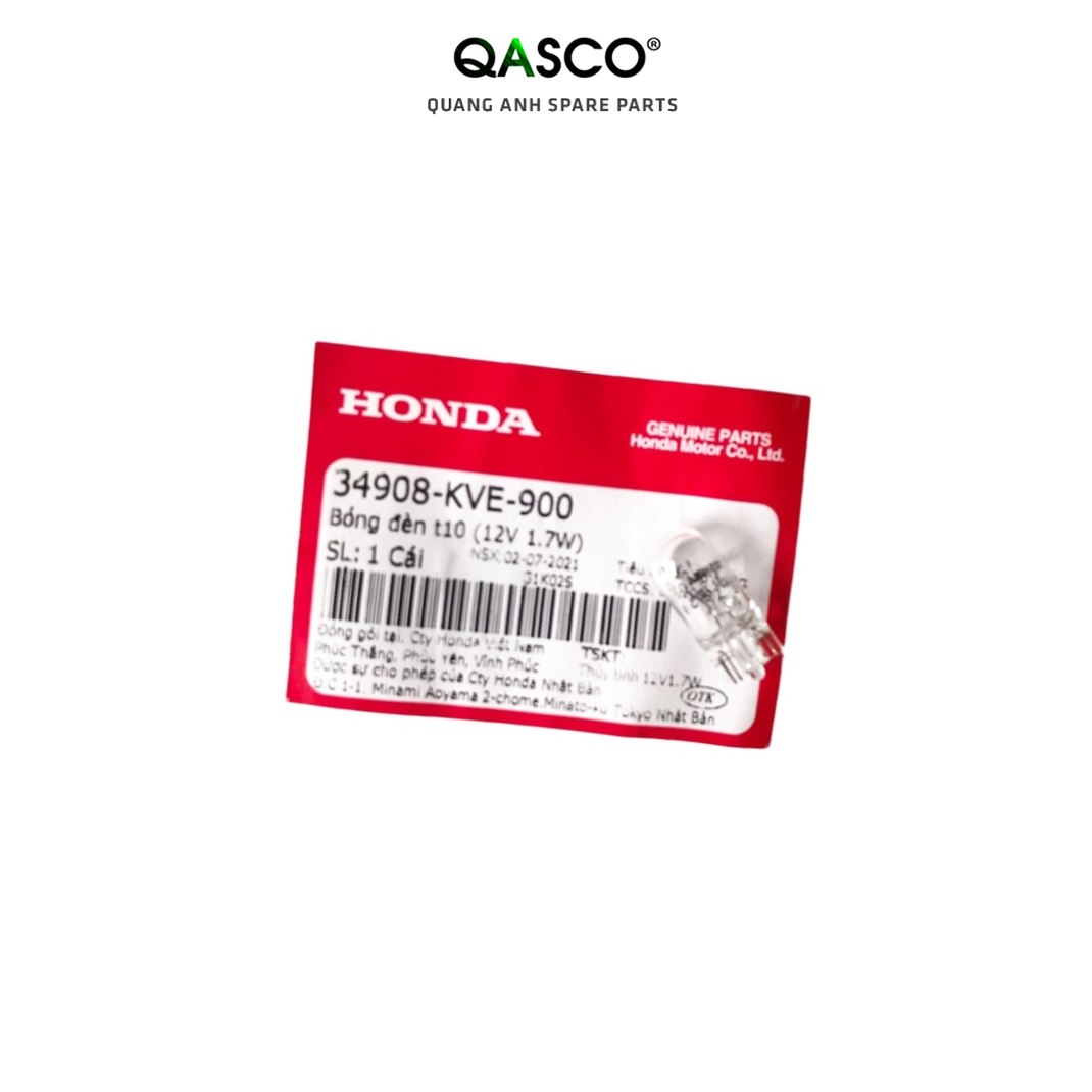 Bóng đèn HONDA nhiều dòng xe t10 (12V 1.7W) (34908KVE900) _1376