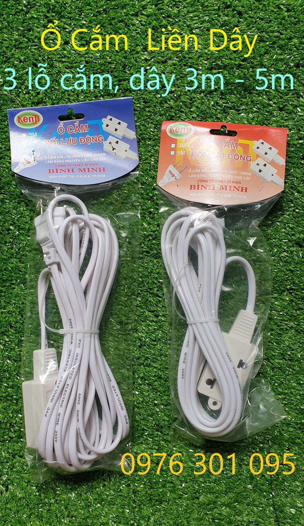 Ổ Cắm Liền Dây 3m - 5m