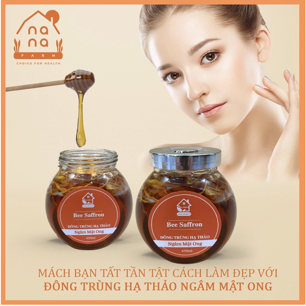 Đông trùng hạ thảo ngâm mật ong 450ml