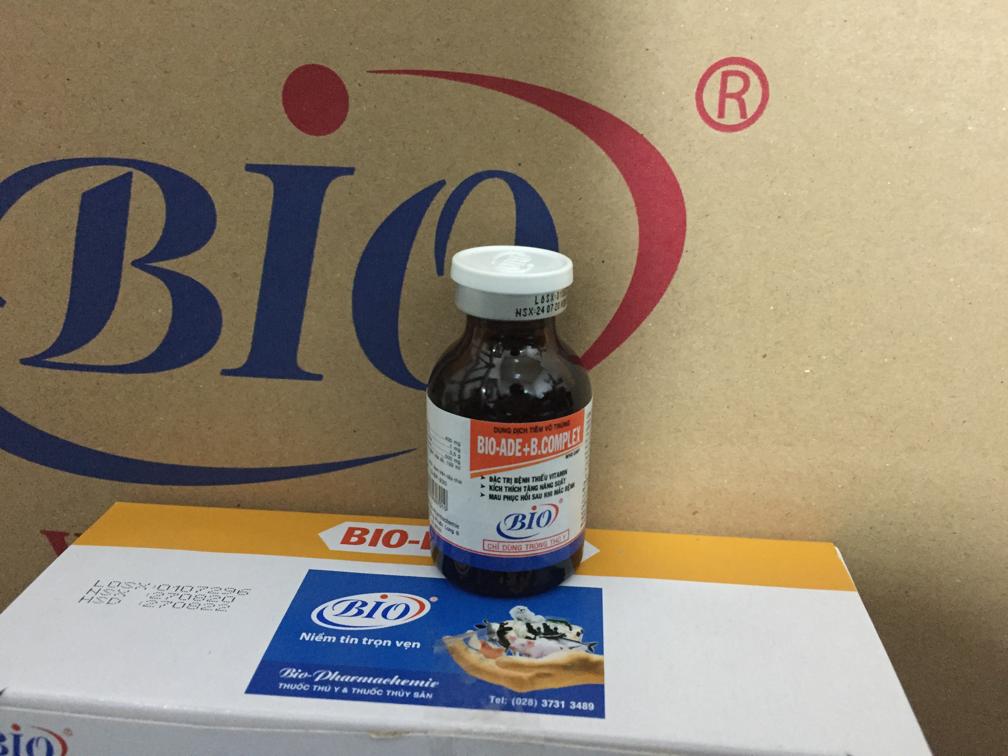[HCM]BIO-ADE B.COMPLEX Chai 20ml. Bổ sung vitamin cho thú khỏe mạnh