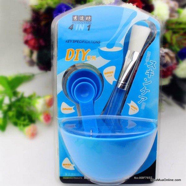 Bộ Dụng Cụ Trộn Mặt Nạ Đắp Mặt 4 In 1