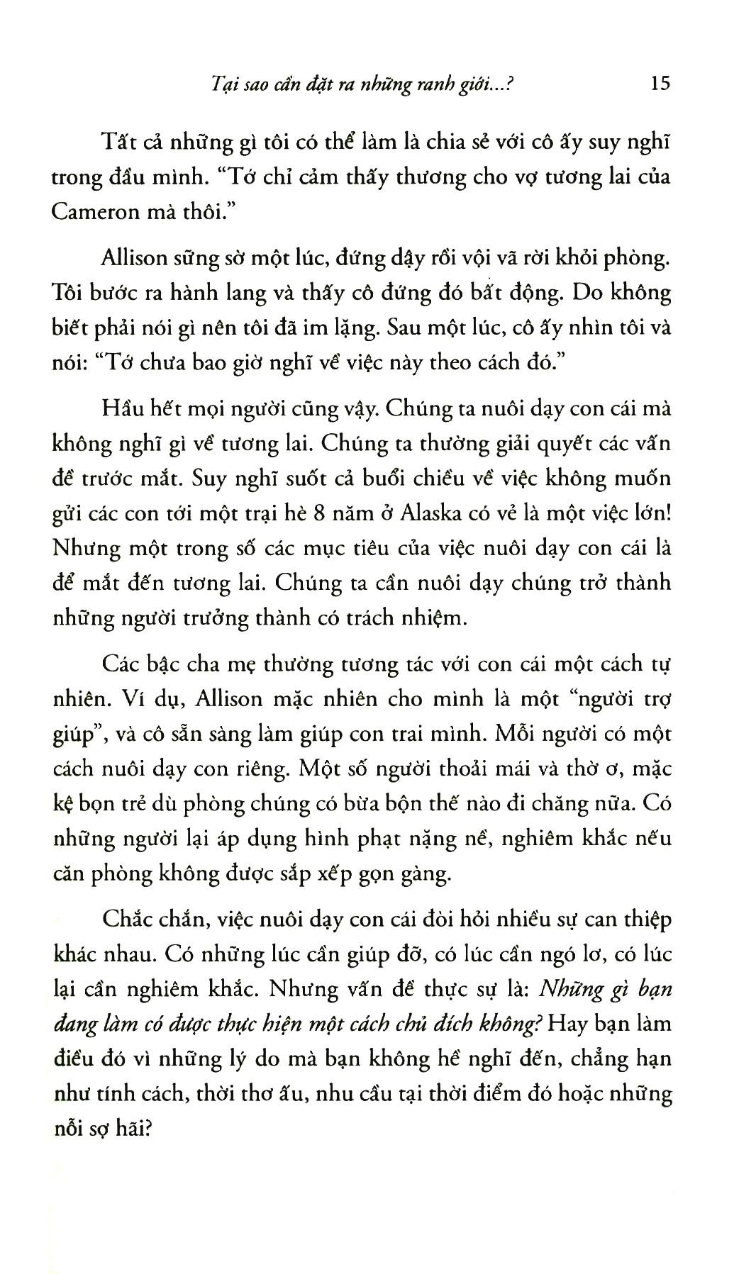 Sách - Giới hạn cho con bạn