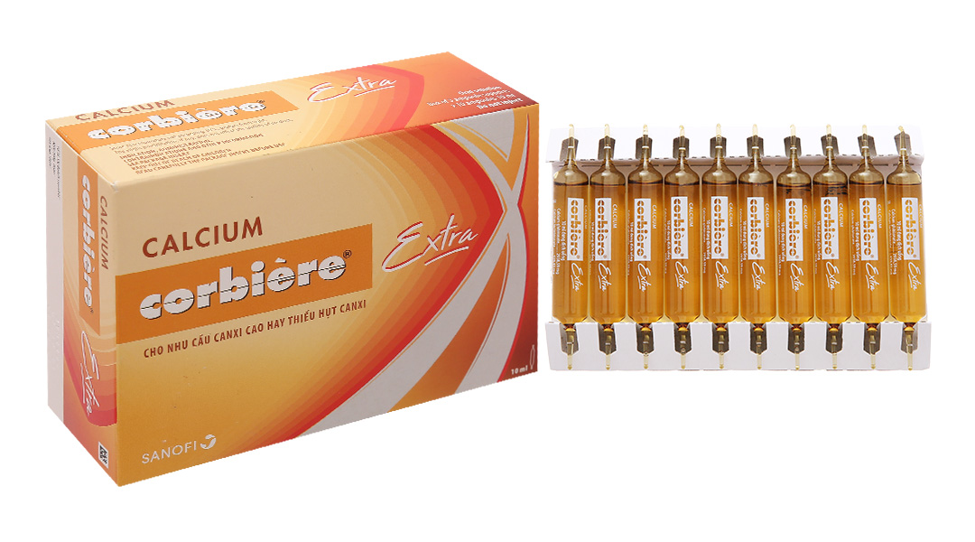 Calcium Corbiere Extra (Hộp 30 ống x 10ml)