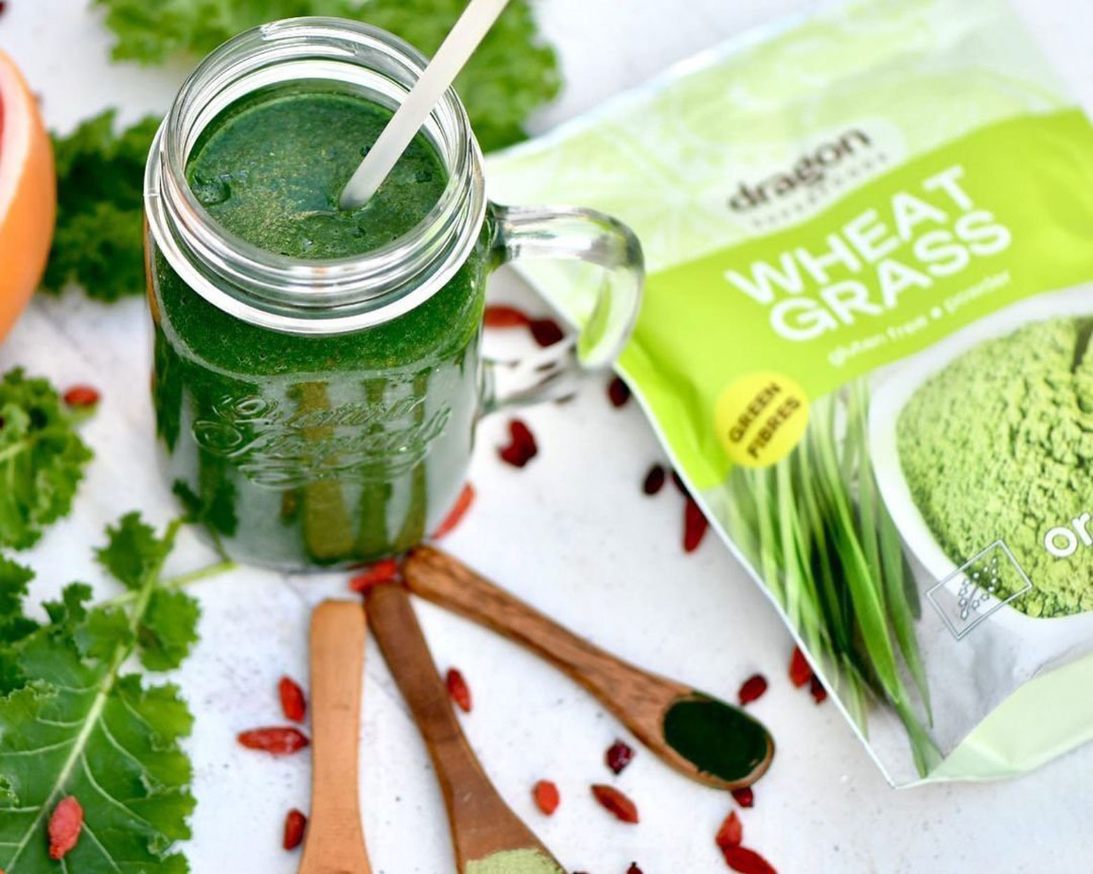 Wheat grass organic Dragon 150g
