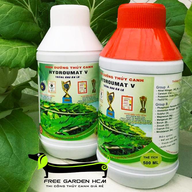 COMBO 2 CẶP DUNG DỊCH THỦY CANH HYDROUMAT V LOẠI 1