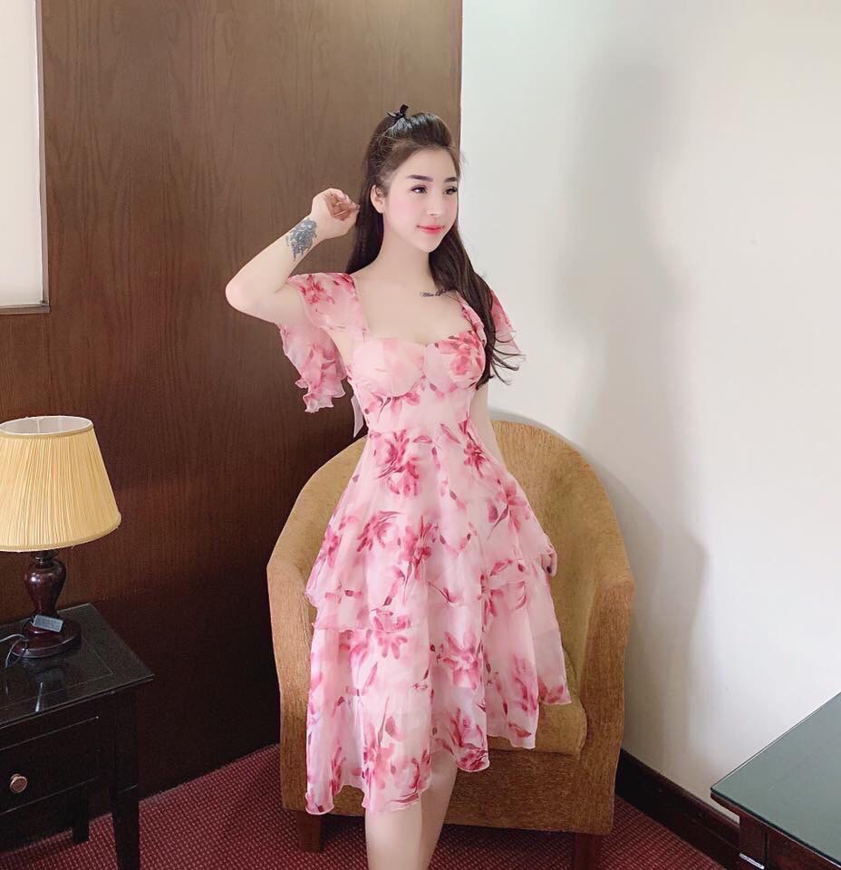 Đầm nữ dễ thương dự tiệc