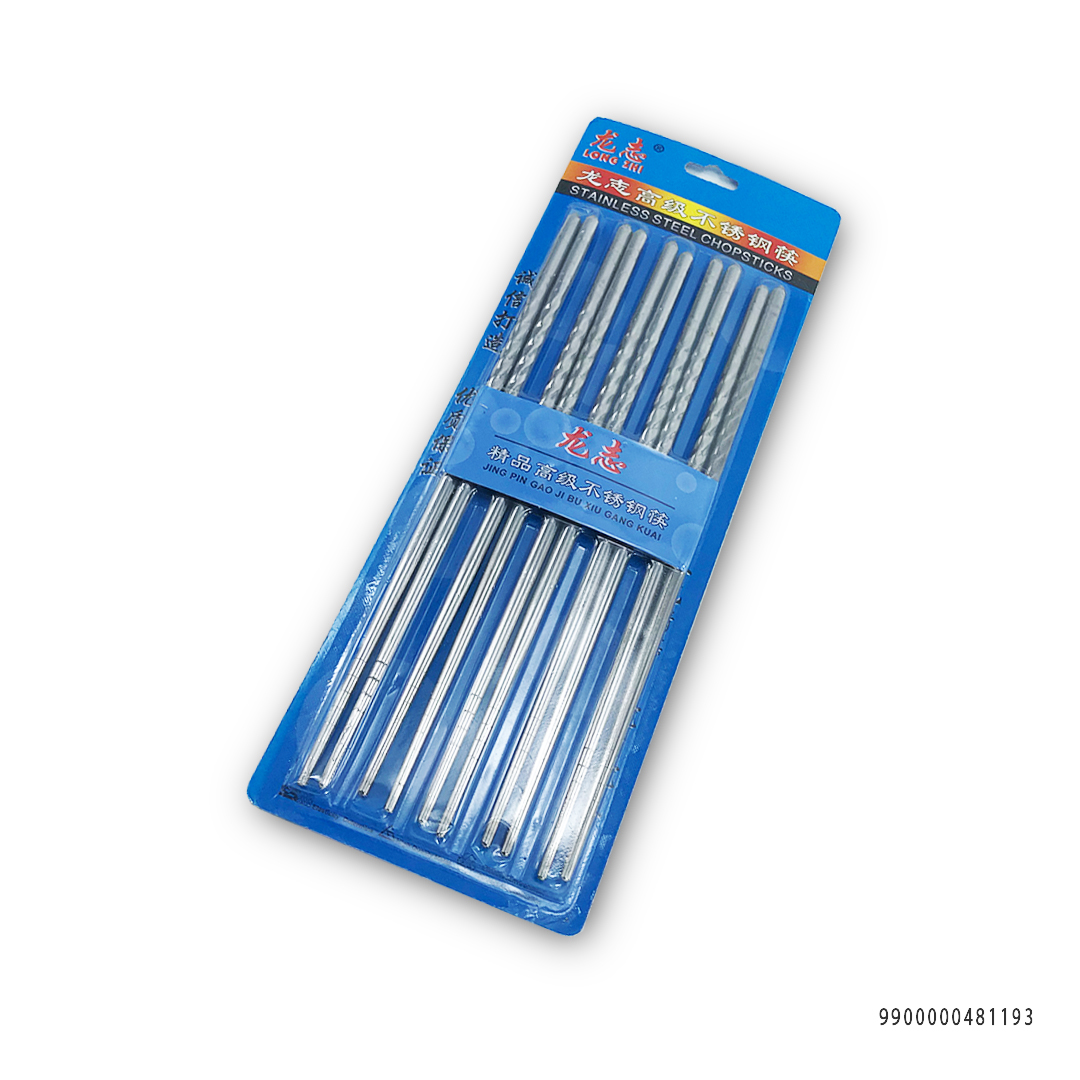 Combo 20 VỈ 5 ĐÔI ĐŨA XOẮN INOX