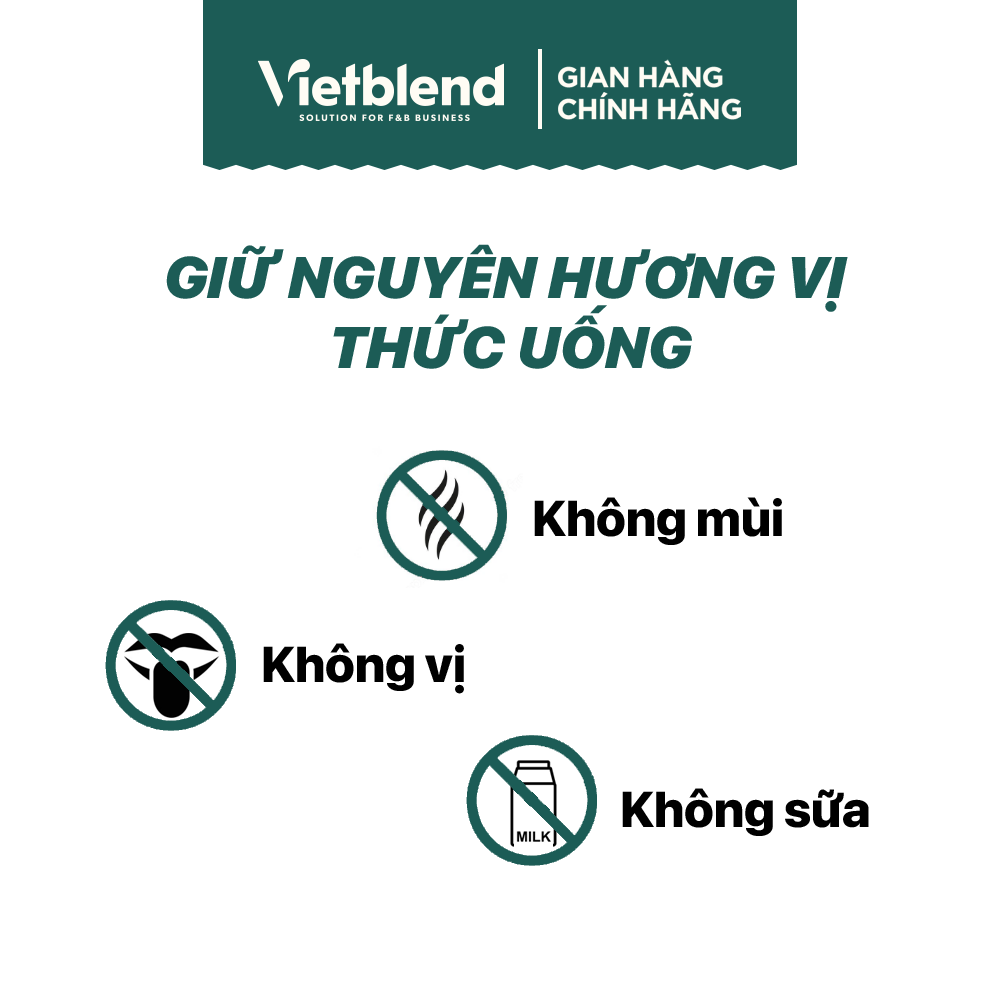 Bột Frappe Đá Xay VIETBLEND Túi 500g