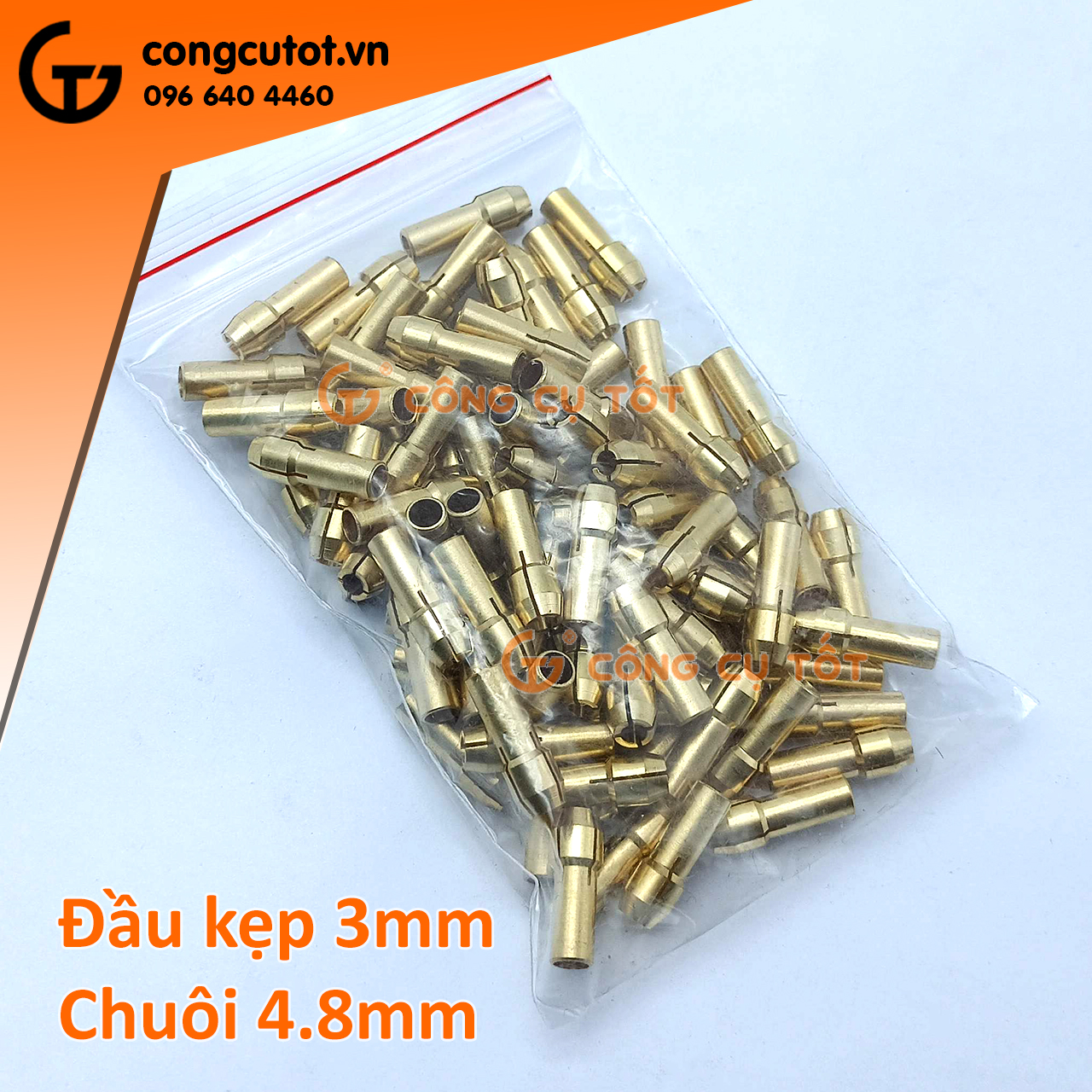 Đầu kẹp mũi khoan mini chuôi 4.8mm