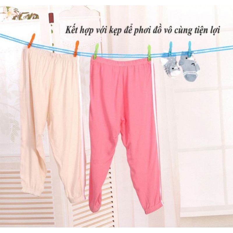 [Nhập RS0822 giảm 30k cho đơn 99k]Dây phơi quần áo thông minh