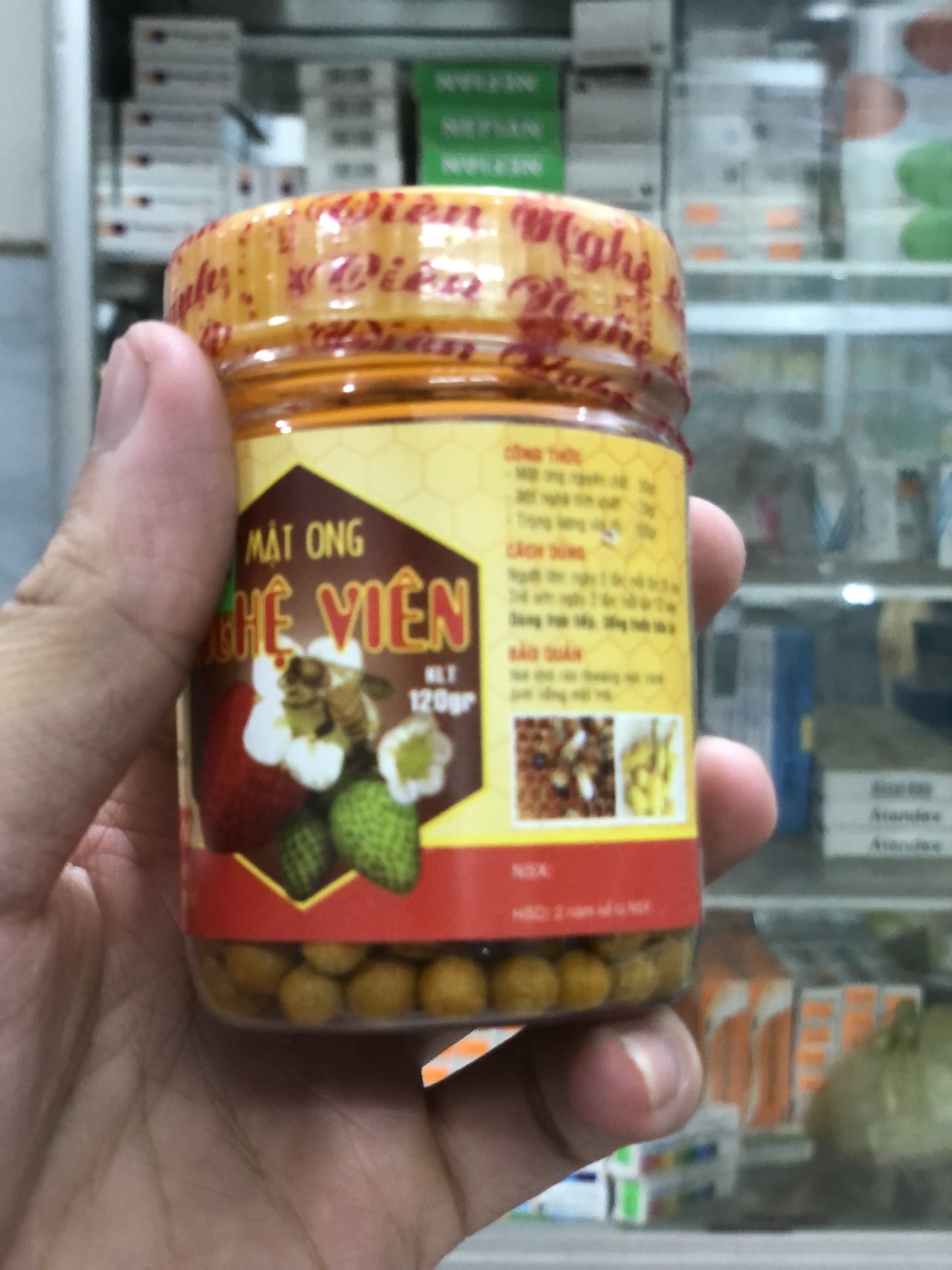 Viên nghệ Mật ong
