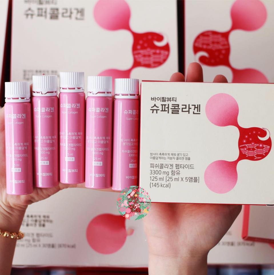 Collagen VB Hàn Quốc hộp 30 ống