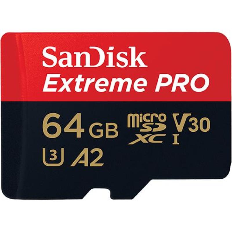 Thẻ nhớ Micro SD Sandisk Extreme PRO A2 64GB 4K 170MB/s